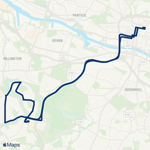 First Greater Glasgow Buchanan Bus Sta - Buchanan Bus Sta map