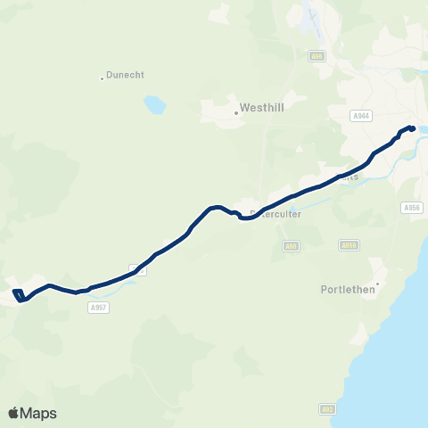 First Aberdeen Bridge Street - Station Road West map