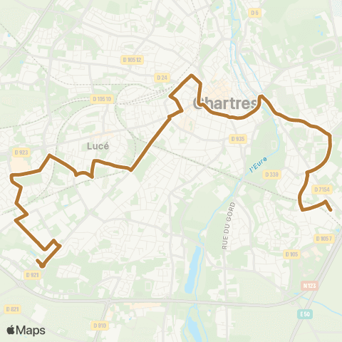 Filibus A. France-Le Forum map