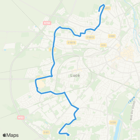 Filibus Rechèvres-Lycée Monfort map