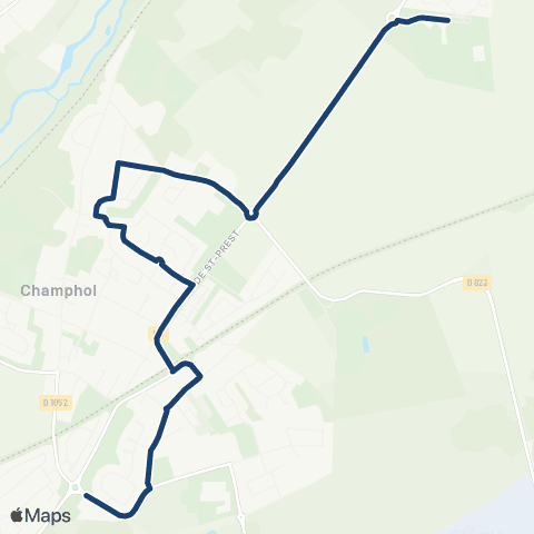 Filibus Croix Brisée-Collège Soutine map