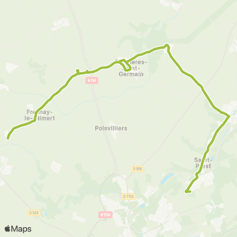 Filibus Senarmont-Collège Soutine map