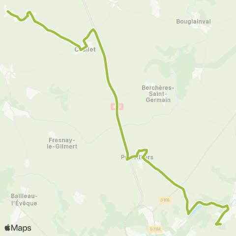 Filibus Collège Soutine-Boulay d'Achères map