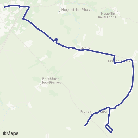 Filibus Lycée Fulbert-Gérainville map