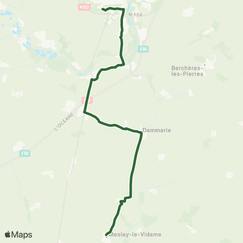 Filibus Meslay-le-Vidame Ctr-Collège Monnet map