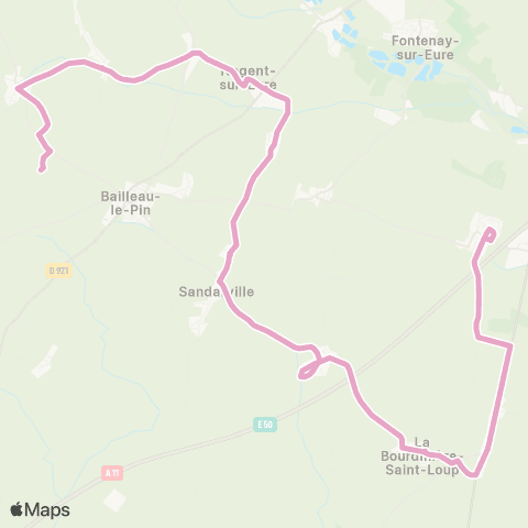 Filibus Pouancé-Lycée Franz Stock map