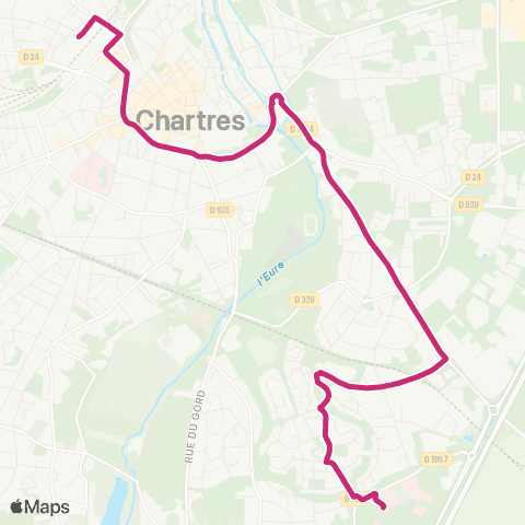 Filibus Pôle d'échange-Hôpital Pasteur map