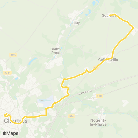 Filibus Soulaires-Pôle d'échange map