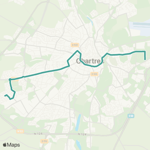 Filibus Touraine-La Madeleine map