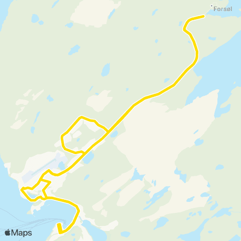 Snelandia Hammerfest - Forsøl map