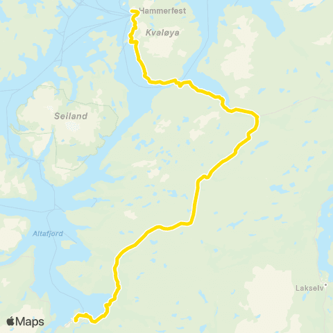 Snelandia Alta - Hammerfest map