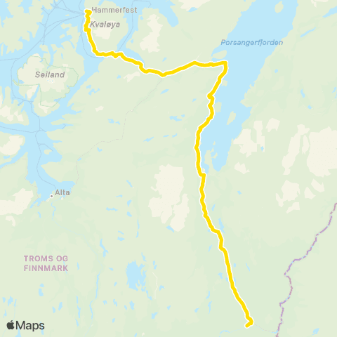 Snelandia Hammerfest map