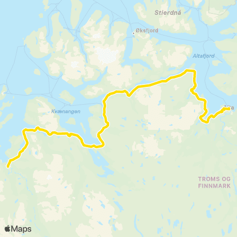 Snelandia Alta - Storslett map