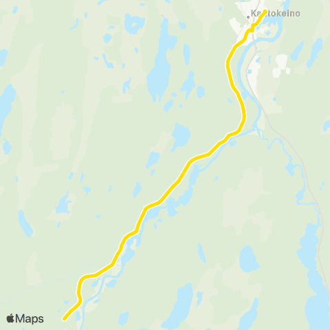 Snelandia Kautokeino - Økseidet map