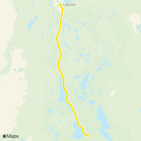 Snelandia Lakselv - Skoganvarre map