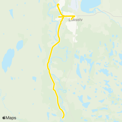 Snelandia Lakselv - Klemetstad map