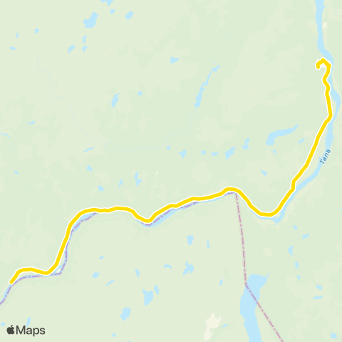 Snelandia Tana bru - Sirma map