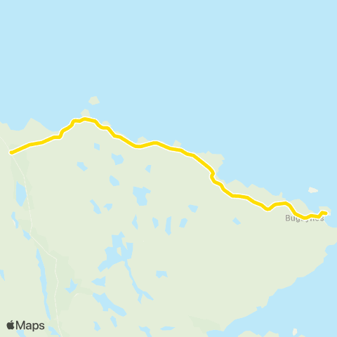 Snelandia Fleks Brannsletta - Bugøynes map