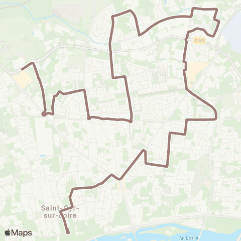 Fil bleu St Cyr Equatop - St Cyr Mairie map