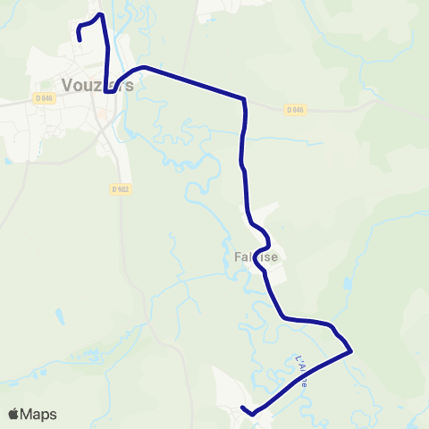 Fluo 08 Savigny-sur-Aisne / Vouziers map