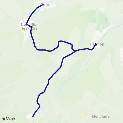 Fluo 08 Fagnon / Neuville-les-This map