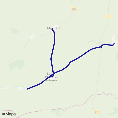 Fluo 08 Semide / Machault map
