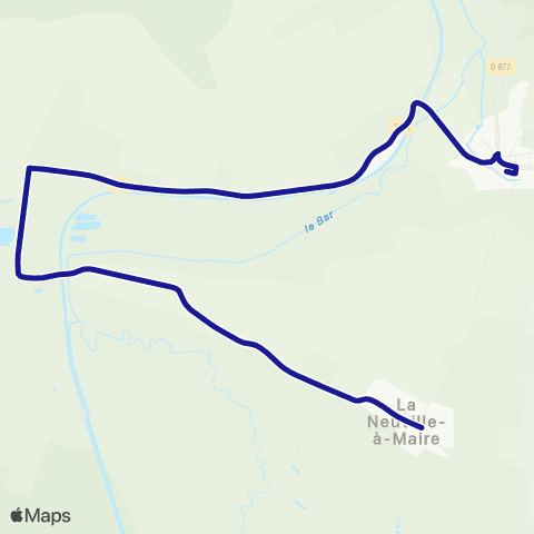 Fluo 08 La Neuville-à-Maire / Chémery-Chéréry map