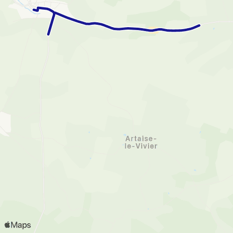 Fluo 08 Artaise-le-Vivier / Chémery-Chéhéry map