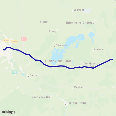 Fluo 10 Troyes Nigloland map