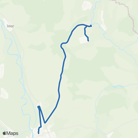 Fluo 55 Nepvant / Stenay map