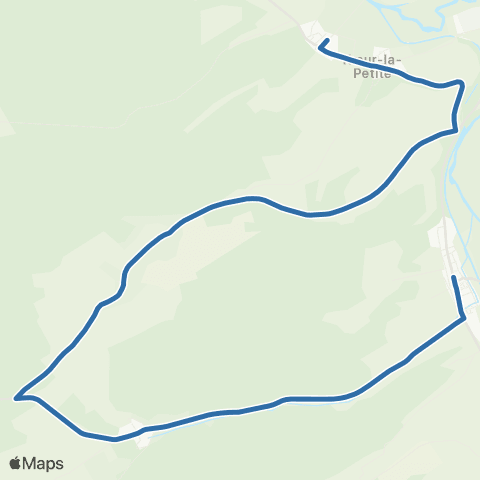 Fluo 55 Menil-aux-Bois / Sampigny map