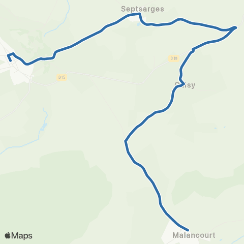 Fluo 55 Malancourt map