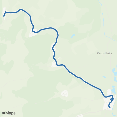 Fluo 55 Brandeville / Damvillers map