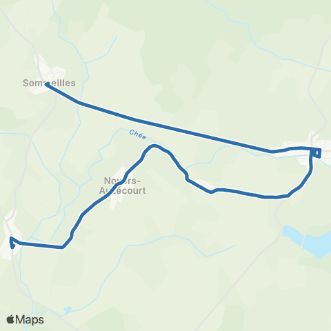 Fluo 55 Sommeilles / Nettancourt map