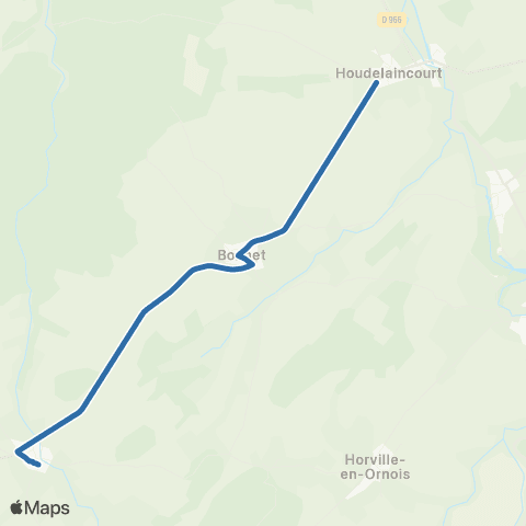 Fluo 55 Mandres-en-Barrois / Houdelaincourt map