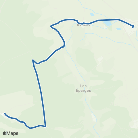 Fluo 55 Mouilly / Fresnes-en-Woëvre map
