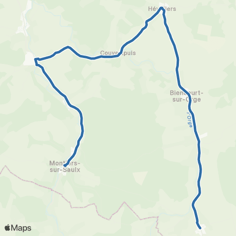 Fluo 55 Bure / Montiers-sur-Saulx map