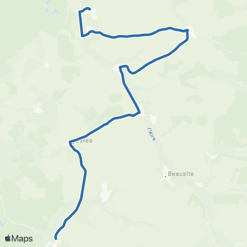 Fluo 55 Lavoye / Vaubecourt map