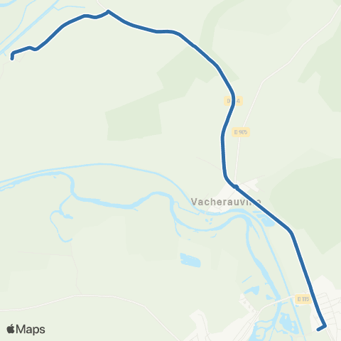 Fluo 55 Champneuville / Bras-sur-Meuse map