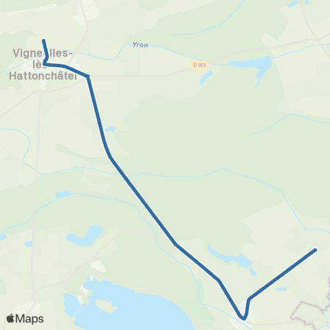 Fluo 55 Nonsard-Lamarche / Vigneulles-les-Hatton map