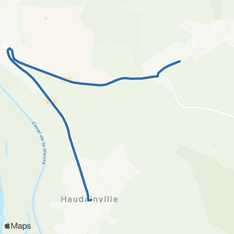Fluo 55 Belrupt-en-Verdunois / Haudainville map