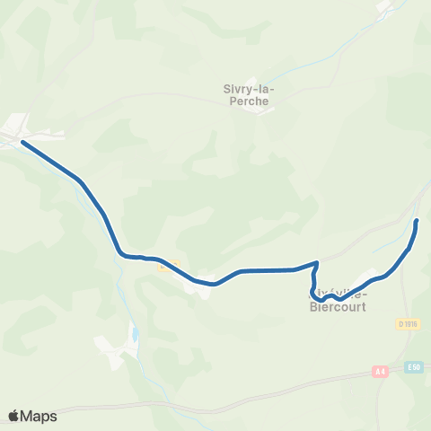 Fluo 55 Nixeville-Blercourt / Dombasle-Argonne map
