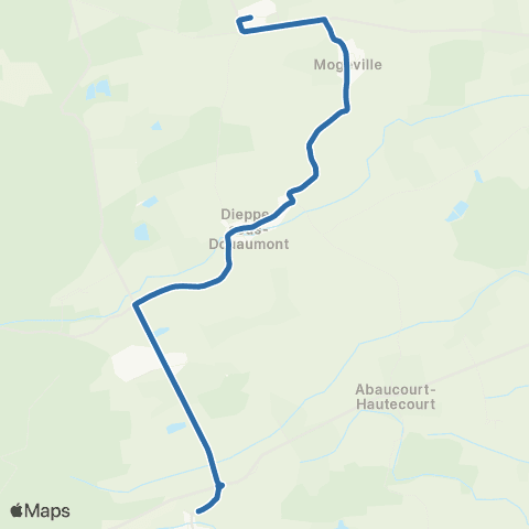 Fluo 55 Maucourt-sur-Orne / Eix map