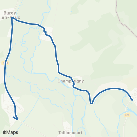 Fluo 55 Pagny-la-Blanche-Cote / Maxey-sur-Vaise map