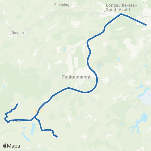 Fluo 57 Arriance / St-Avold map