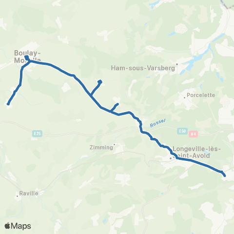 Fluo 57 Helstroff / St-Avold map