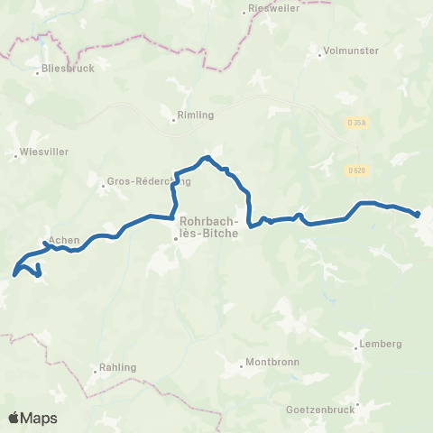 Fluo 57 Etting / Bitche map