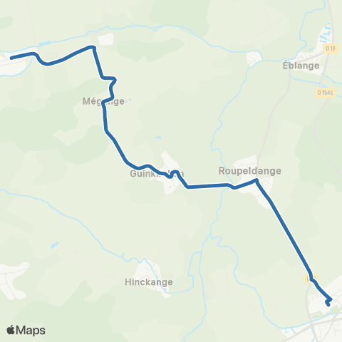 Fluo 57 Burtoncourt / Boulay-Moselle map
