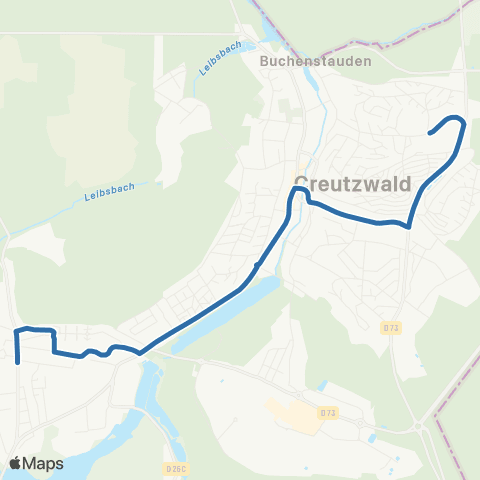 Fluo 57 Ham-SS-Varsberg / Creutzwald map