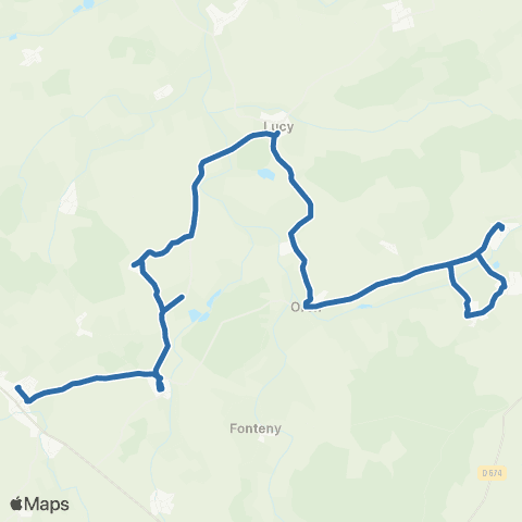 Fluo 57 Villers-sur-Nied / Delme map